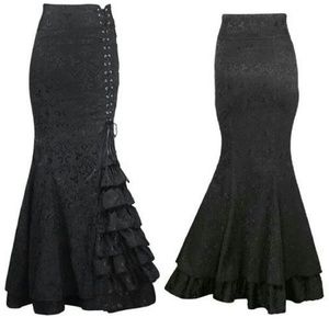 Dirty Girly Skirts - Jacquard Gothic Steampunk Corset Skirt Dirty Girly Skirts - Jacquard Gothic Steampunk Corset Skirt