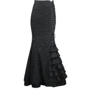 Dirty Girly Skirts - Jacquard Gothic Steampunk Corset Skirt Dirty Girly Skirts - Jacquard Gothic Steampunk Corset Skirt