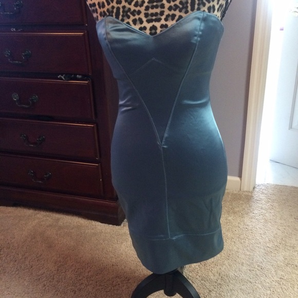 Bebe classy sexy satin dress