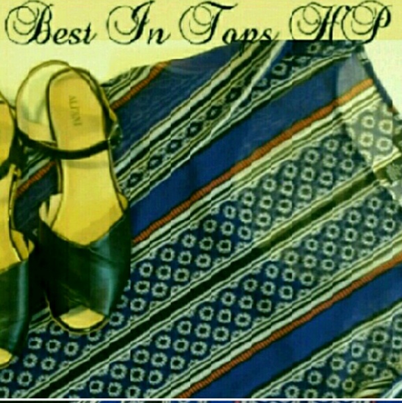 🆕INC International Concepts Mixed Print Tunic - Picture 3 of 4