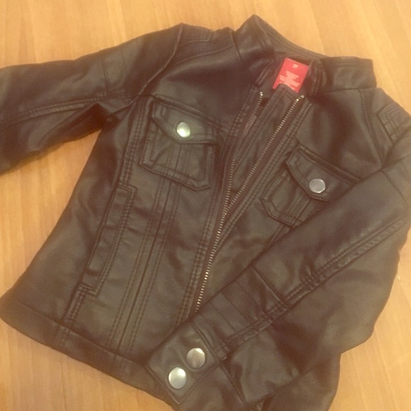 Vegan leather jacket