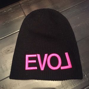 Love spelled backwards hat