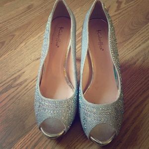 Cute sparkly heels