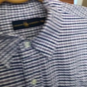 Button down, heavier material