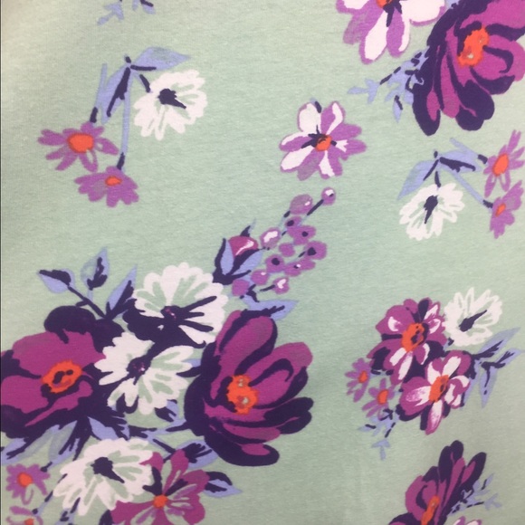 UO Mint Floral Dress - Picture 4 of 4