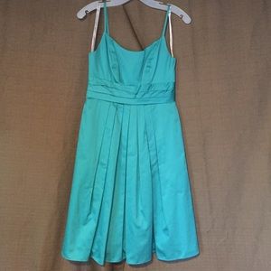 David's Bridal Turquoise Dress
