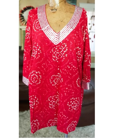 Red Calypso St Barth cover up