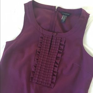 Comfortable and flattering sheath dress.