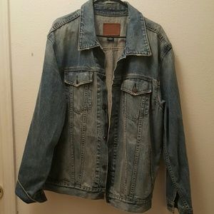 Blue Jean Destressed Gap jacket