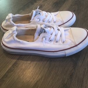 White womens converse