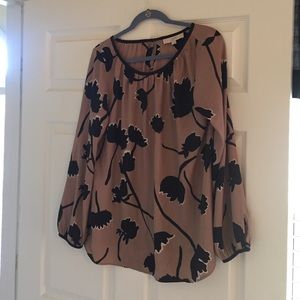 Floral blouse from Loft size L