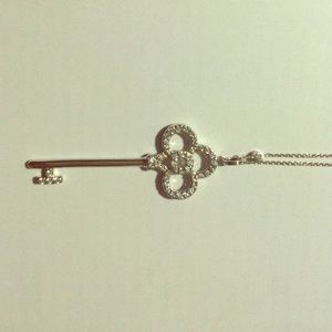 Sterling Silver Key Necklace