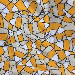 🎃BNWT lularoe candy corn Halloween leggings rare