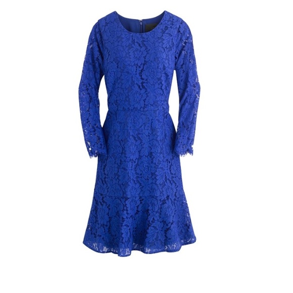 J Crew Long Sleeve Lace Dress Size 0 NWOT! 😍😍