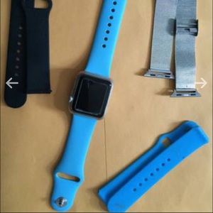 Apple Watch Sports blue band series 1