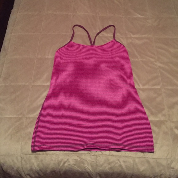 Fitted lulu tank top