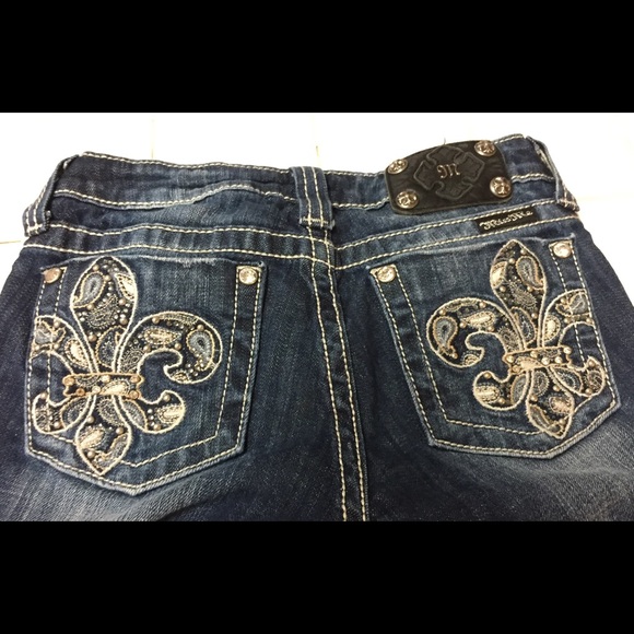 Miss me blue jeans Sz 12