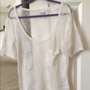 Lace Tshirt From kimchi blue bought at urban