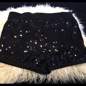 Sequin shorts
