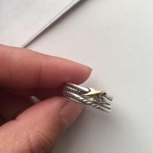 David Yurman Crossover X Collection Ring