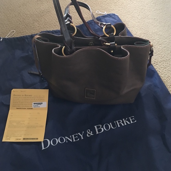 Dooney &Bourke Barlow Satchel Color; Elephant