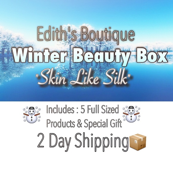 ❄️✨"Skin Like Silk" Winter Beauty Box✨❄️