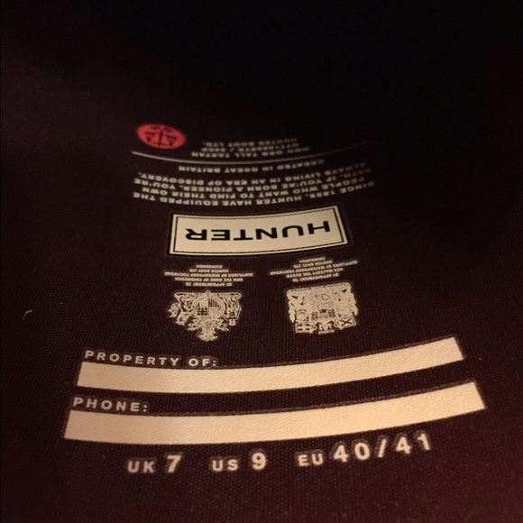 Hunter Boots - Picture 3 of 3