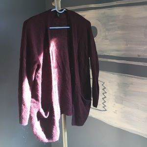 H&M Maroon and Blue Sweater