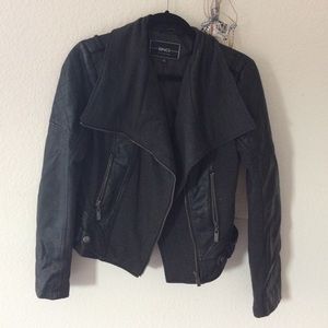 Vegan leather jacket