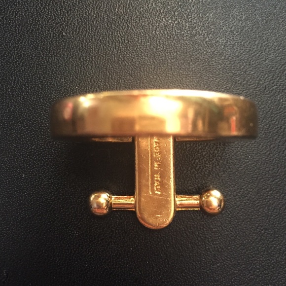 SALVATORE FERRAGAMO GOLD CHARM - Picture 3 of 4