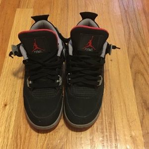 BRED 4'S - HEAVILY USED