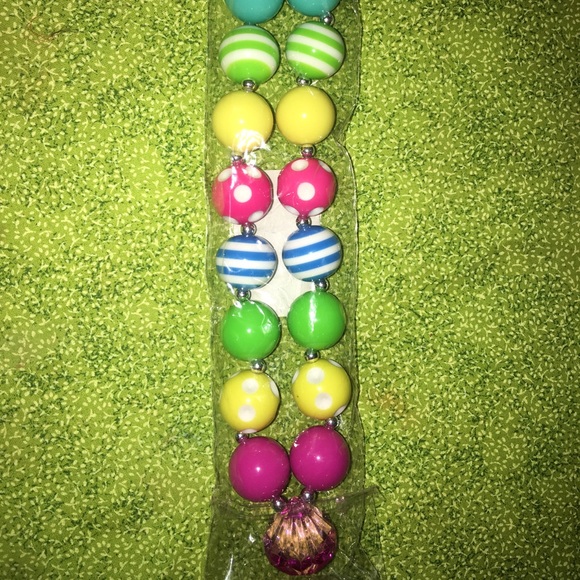 Multi-color Bubble Gum Necklace