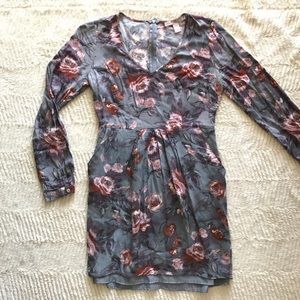 ❄️SNOW SALE❄️ Short Floral Dress with Pockets