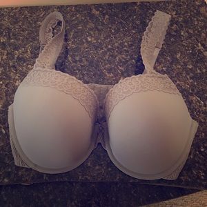 NWOT Aerie gray lace 38DD bra