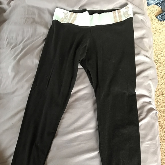 VS Pink Yoga Leggings