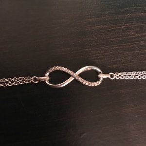 Kay's diamond infinity bracelet