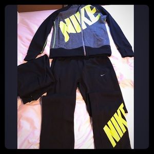 Matching hoodie and sweatpants