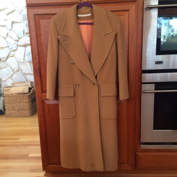 Camel Perry Ellis overcoat