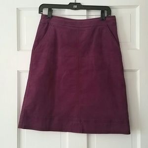 Corduroy Skirt
