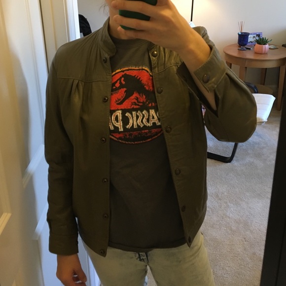 VINTAGE leather jacket - Picture 2 of 4