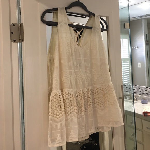 1. STATE cream tunic/tank