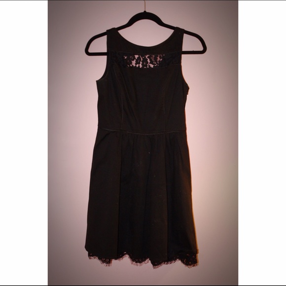 Jessica Simpson black cocktail dress worn ONCE - Picture 2 of 3