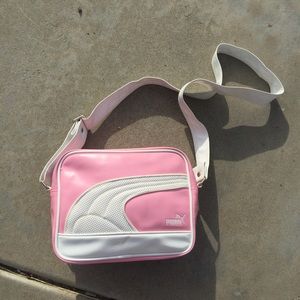 Puma Sporty Pink Crossbody Bag