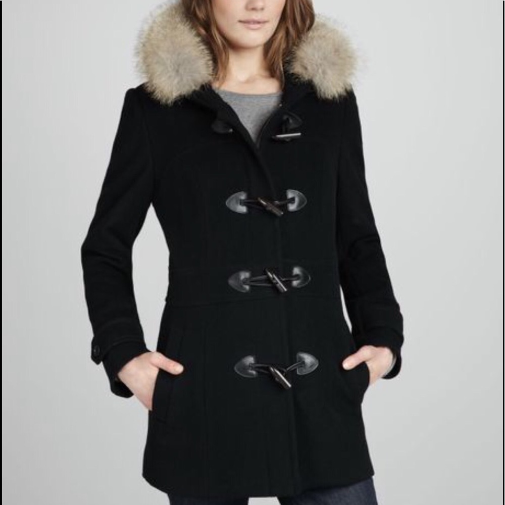 Mark New York Andrew Mark black toggle jacket