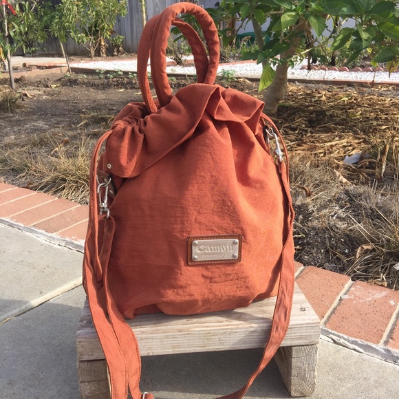 Vintage Canon Tote Shoulder Bag