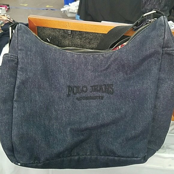 Polo denim purse