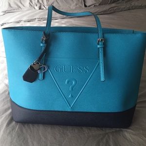 Blue Guess Purse
