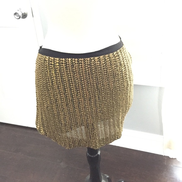 Sequin skirt