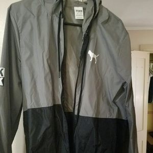 Black and great rain jacket
