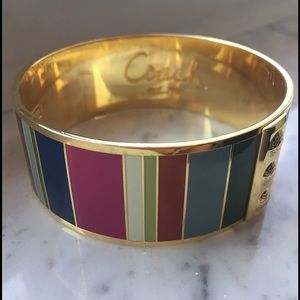Coach Multi-color bangle